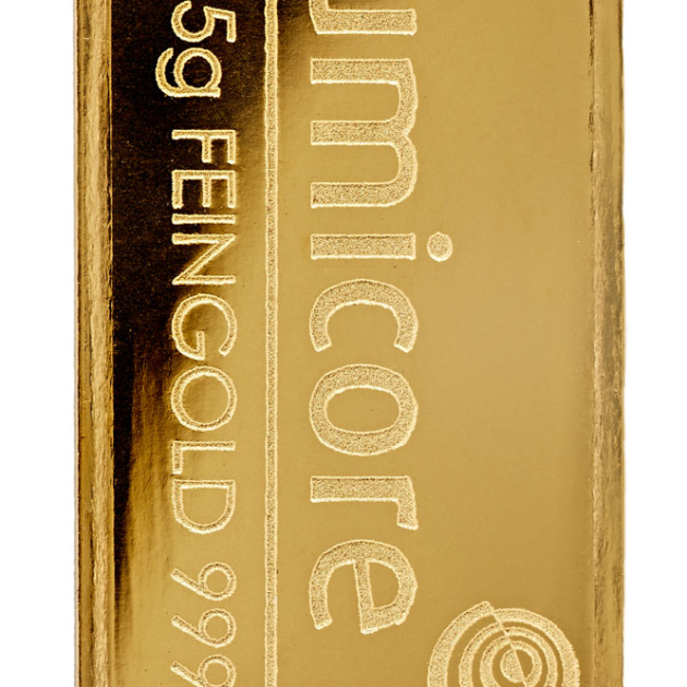 Штампований злиток Umicore 2,5 г