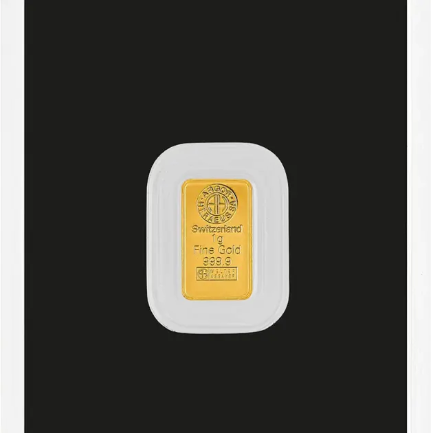 Штампованний злиток Argor-Heraeus 1 г